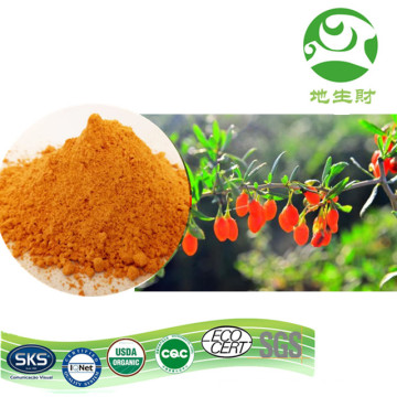 Extrato seco de Goji Berry, Extrato de Wolfberry orgânico chinês, Extrato de Lycium Chinese Mill de alta qualidade